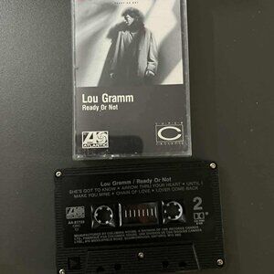 Lou Gramm – Ready or Not Cassette Tape VG+ C43
